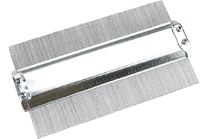 JAGTRADE Contour-Gauge Metal Profile Gauge Tool Precisely Copy Irregular Shape Duplicator Irregular Welding- Woodwoorking Tracing, 6 inches