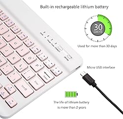 Ultra Slim Mini Wireless Bluetooth Keyboard