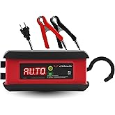 Schumacher Electric 3A Car Battery Charger &amp; Maintainer, 12V &ndash; SP1297