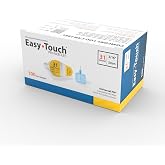Easy Touch Insulin Pen Needles 31G 3/16-Inch (5mm), Box of 100 | Universal Fit Pen Needles for Compatible Injection Pens, Thin-Wall Design, Smooth &amp; Comfortable Injections
