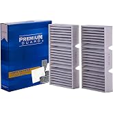 PG PC99366C Activated Charcoal Cabin Air Filter | Fits 2016-2019 Mercedes-Benz GLE350 3.5L, GLE63 AMG S 5.5L; 2012-2015 ML350 3.0L, 3.5L