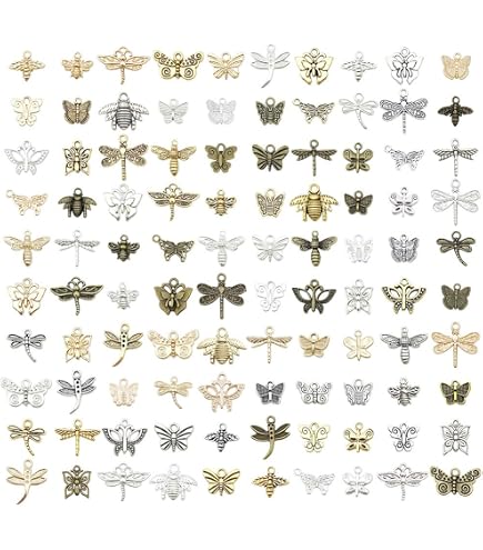 Wholesale 42 Pcs Vintage Charms Dog Pendant Antique Bronze Fit...