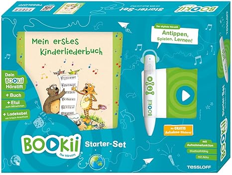 BOOKii® Starter-Set. Mein erstes Kinderliederbuch, m. 1 Buch, m. 1 Beilage