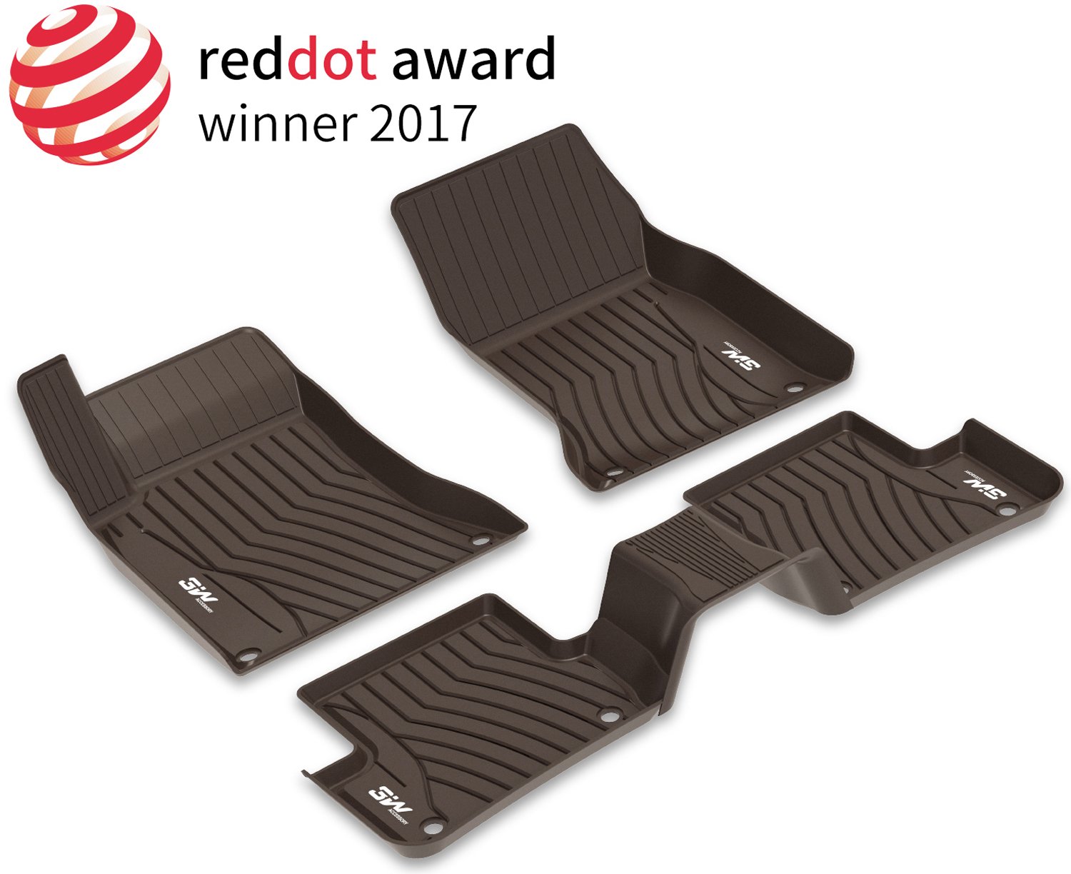 3W Floor Mats Set for Mercedes Benz EClass (20172019) Heavy Duty