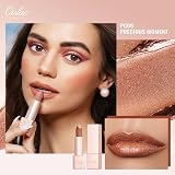 Oulac Bronze Shimmer Lipstick Moisturizing Lip Balm Precious Moment PG06 view 2