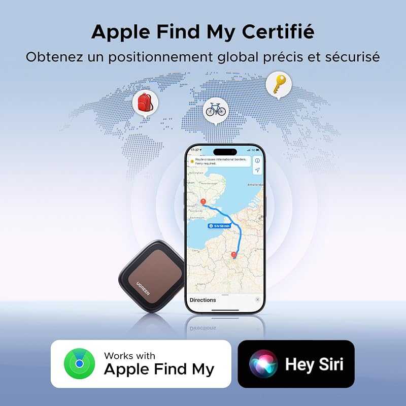 FineTrack Pro Finder Tag Recharge Solaire iOS Uniquement — photo 2 sur 8