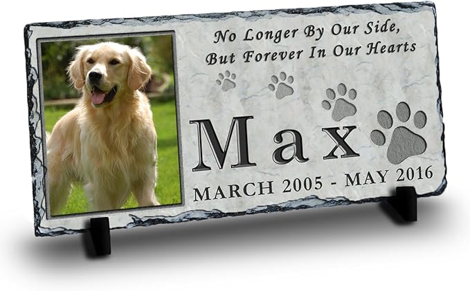 dog memorial plaque personalized
