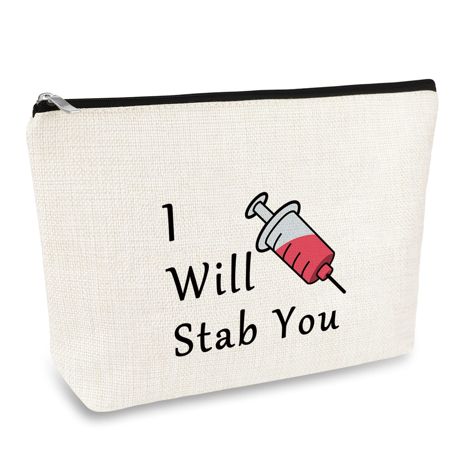 Nurse Gifts for Women Cosmetic Bag Funny Nurse Gifts Nursing Graduation Gifts Registered Nurse Gifts Makeup Bag Nurse Appreciation Gifts Nursing School Student Gifts RN Christmas Nurse's Day Gift