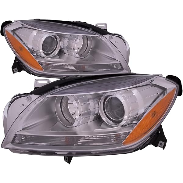 Amazon.com: ACK For Mercedes Benz M Class 12-14 Headlight Halogen 