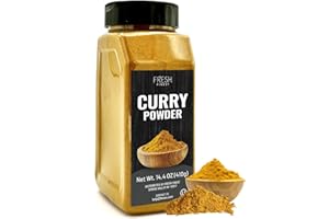 Fresh Finest Curry Powder - 14.46oz (410G) - Authentic Blend of Spices, Perfect for Culinary Adventures, Securely Packaged