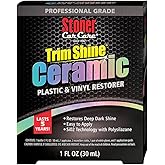 Stoner Car Care 95451 Trim Shine Ceramic Plastic & Vinyl Restorer Kit – Restores Deep Dark Shine with Long Lasting UV Protection, Professional Grade Ceramic Coating, Easy to Apply – 1 fl oz