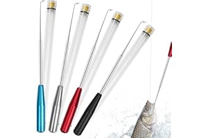 Fishing Hook Remover, Boyistar Fishing Hook Quick Removal Descending Device, Security Extractor Fishhook Disconnect Removal Tool with Storage Tubes