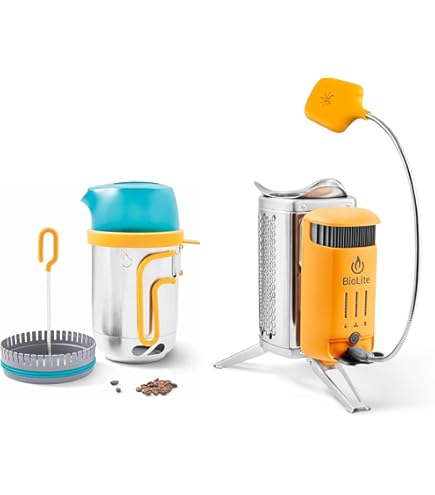 Amazon.com: BioLite CampStove 2+ Wood Burning, Electricity