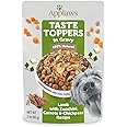 Applaws Taste Toppers, Limited Ingredient Dog Food Topper, Lamb with Zucchini, Carrots & Chickpeas in Gravy (12 x 3oz Pouches)