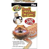 Zoo Med 2 Pack of Repti Basking Spot Lamps, 75 Watt