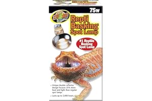 Zoo Med 2 Pack of Repti Basking Spot Lamps, 75 Watt