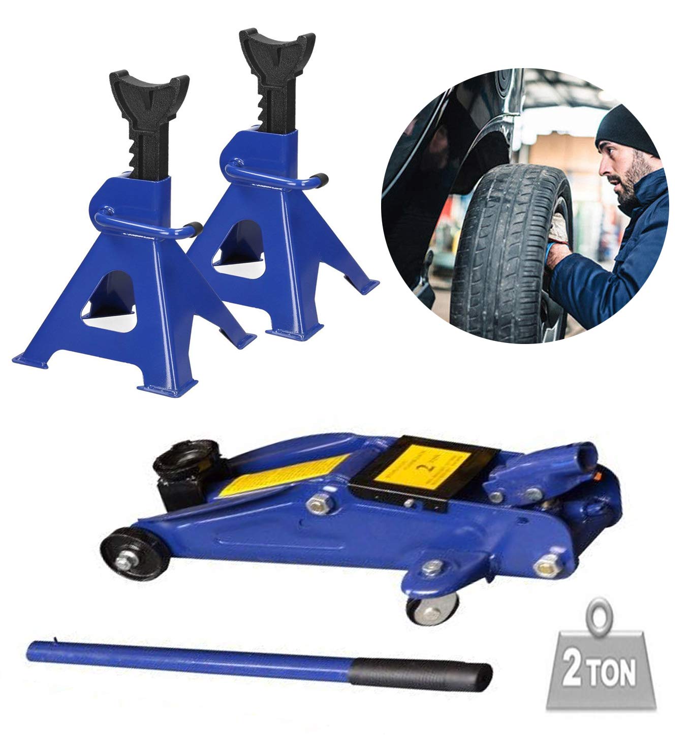 2 ton hydraulic jack and stand kit supply quality product
