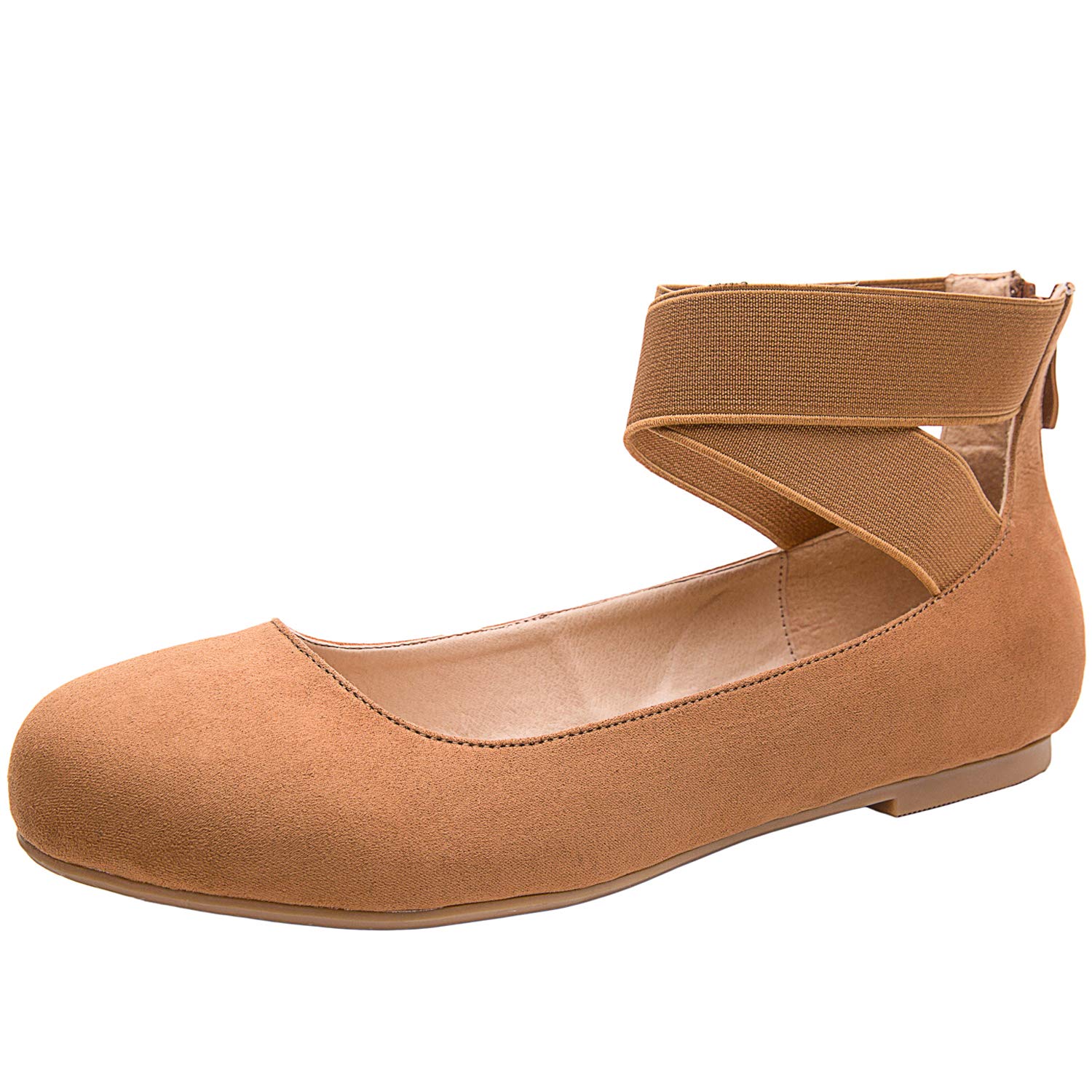 wide width ballet flats with arch support
