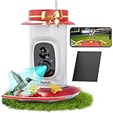 Hummingbird Feeder with Camera Solar Powered, 2K Live Stream Smart AI Bird Species Recognition, Leak-Proof & Ant-Bee Proof, IP65 Outdoor Wireless Bird Feeder