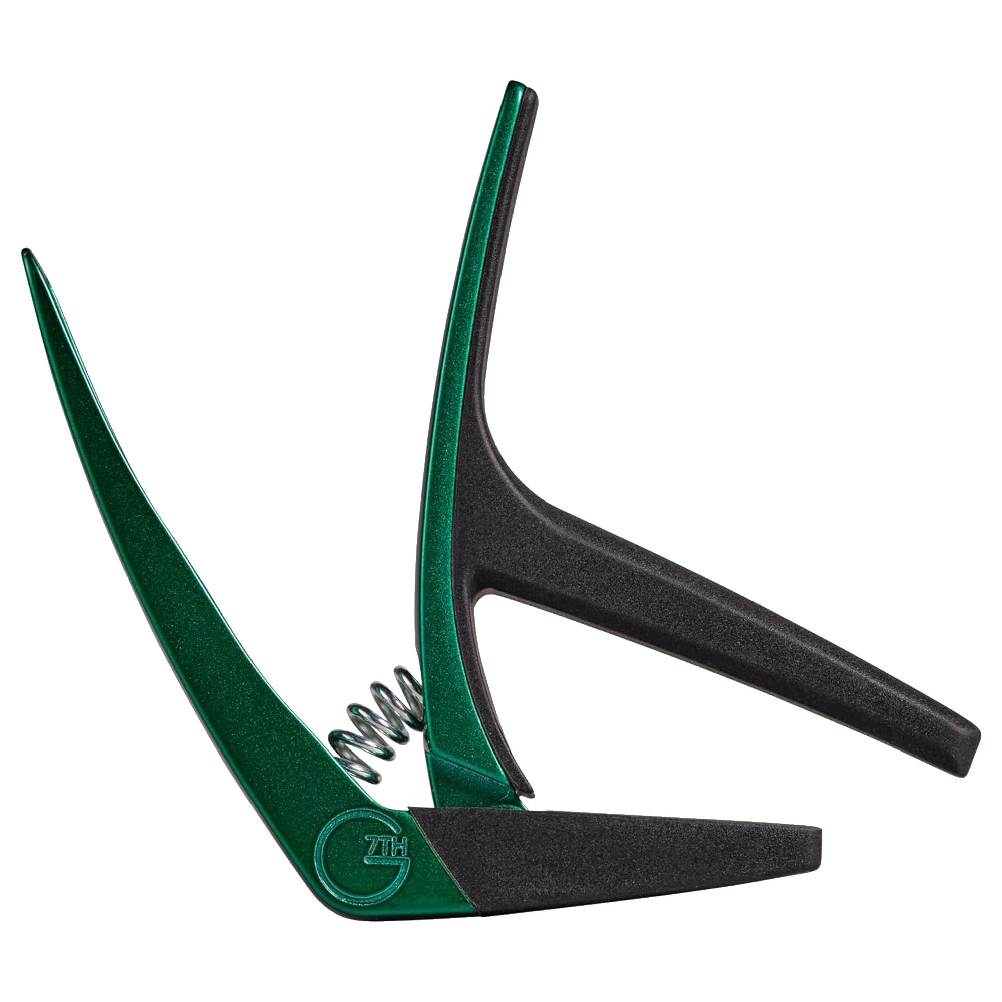 G7th Nashville 6 String Green Guitar Capo - Lightweight and Low Profile - Capo for Acoustic Guitar and Electric Guitar - UK Designed