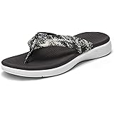 athletic works flip flops memory foam