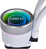 Lian Li Galahad II Trinity 360 AIO CPU Cooler White ARGB LGA 1700 AM5 view 5