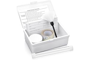 Leelosp Basic Latent Fingerprint Kit Bichromatic Fingerprint Powder Finger Print Forensic Science Kit