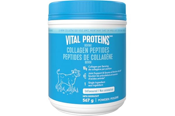 VITAL PROTEINS Bovine Collagen Peptides Powder, 567 g