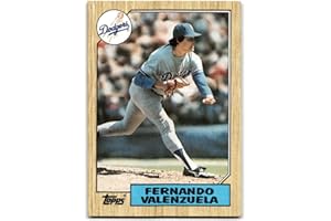 1987 Topps #410 Fernando Valenzuela NM-MT Dodgers