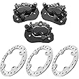 M MATI Front Left Right & Rear Brake Calipers for Can Am Outlander Renegade 1000 850 800 650 570 500 450 Max 6x6 705600862 705600861 705600859 705600999