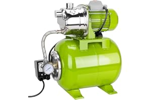 COWEHUN 3/4HP Shallow Well Pump with Pressure Tank, 115V, Stainless Steel Irrigation, Automatic Water Booster Jet Pump for Home, Garden, and Lawn Use – Reliable Water Supply Solution