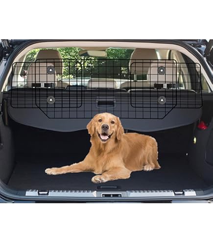 Dog Gate Inches Dog Car Barrier For SUVs, Van, Vehicles