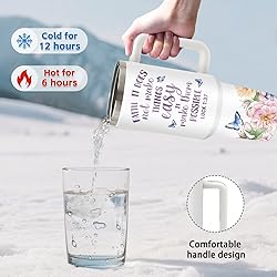 Christian Gifts for Women 40oz Faith Prayer Tumbler
