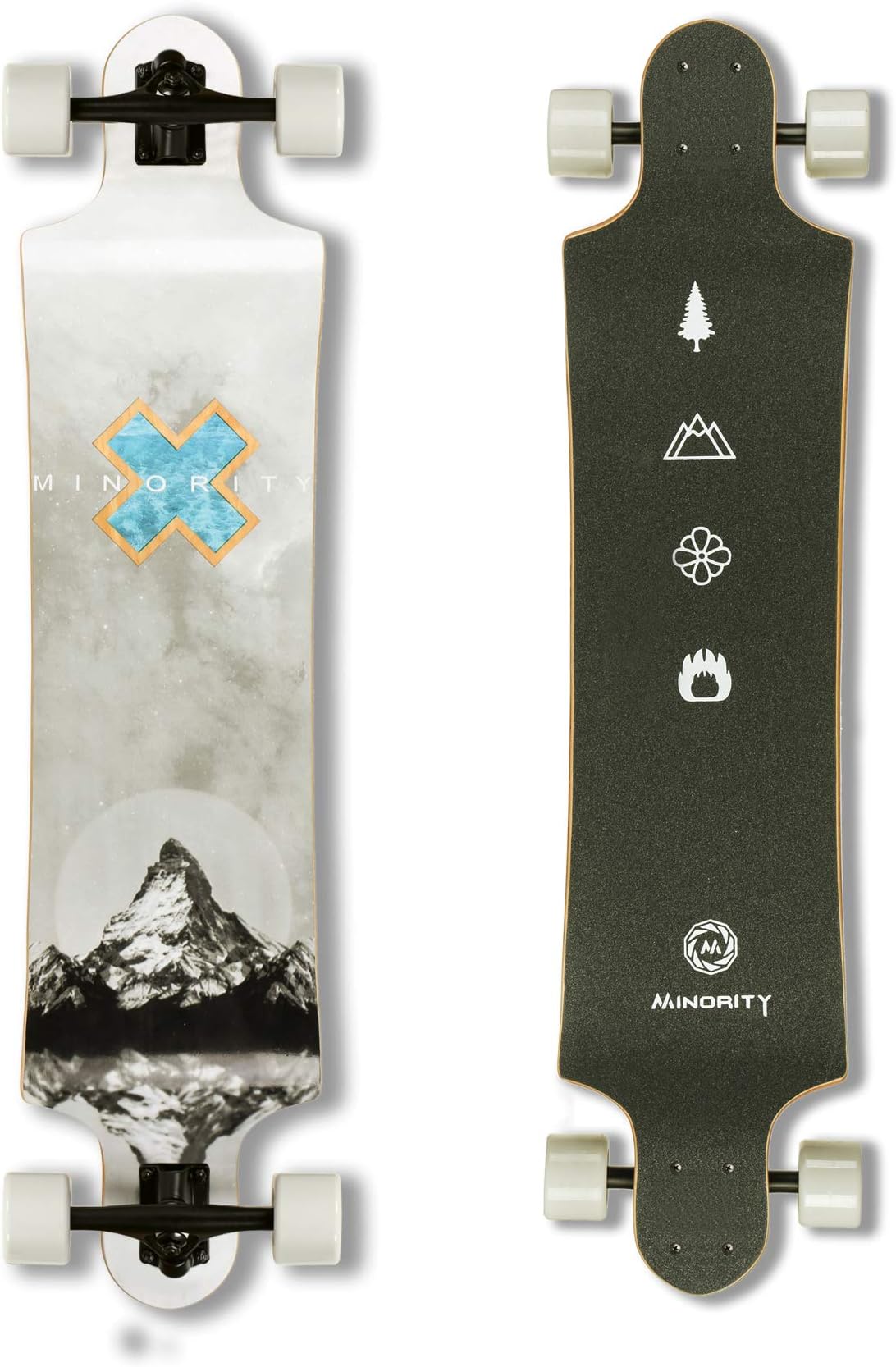 MINORITY Downhill Maple Longboard 40-inch Drop Deck
