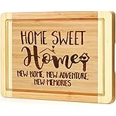 Housewarming Gifts, Engraved Cutting Board House Warming Gif for New Home, New Home Gift Ideas New House Gifts for First Home Apartment, Realtor Closing Gifts for Home Buyers - Home Sweet Home Sign