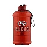 foco NFL Large Team Color Clear Sports Bottle