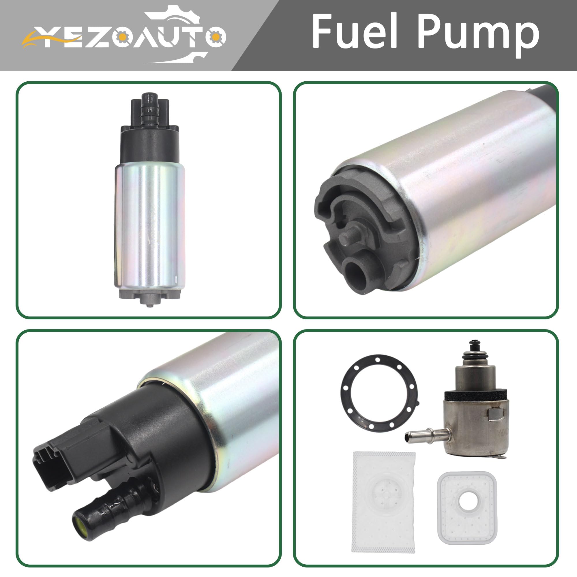Condition photo showing New/Like New for yezoauto efi fuel pump + fuel pressure regulator + strainer + tank seal for sea-doo 3d / fish pro/ch