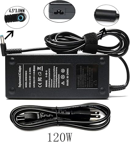 Amazon Com Cargador De Portatil Adaptador De 120 W 19 5 V 6 15 A