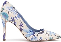 Vince Camuto Women's Savilla Pump, Trellis Blue