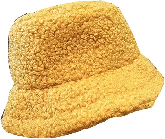 Amazon バケットハット 漁師の帽子 フリースプラッシュハット 暖かい帽子 冬の帽子 D ニット 通販