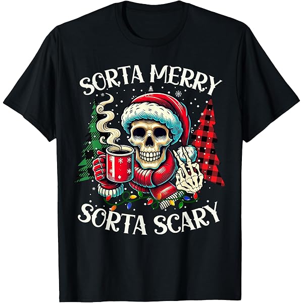 thumbnail image 2 of Sorta Merry Sorta Feral Christmas Sweatshirt Funny Christmas Shirt 2 of 11