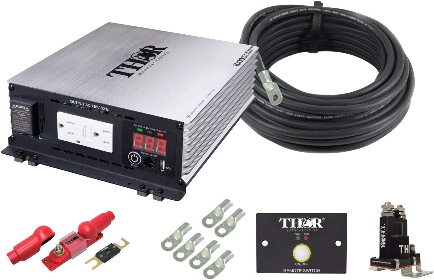 THOR Manufacturing THPW1000 KIT3 Professional Grade Inverter Install Kits