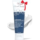 Clear Choice Sun Shield Plus SPF 30 Zinc Oxide Face Sunscreen, 2oz | One-step daily sunscreen for oily and breakout-prone skin