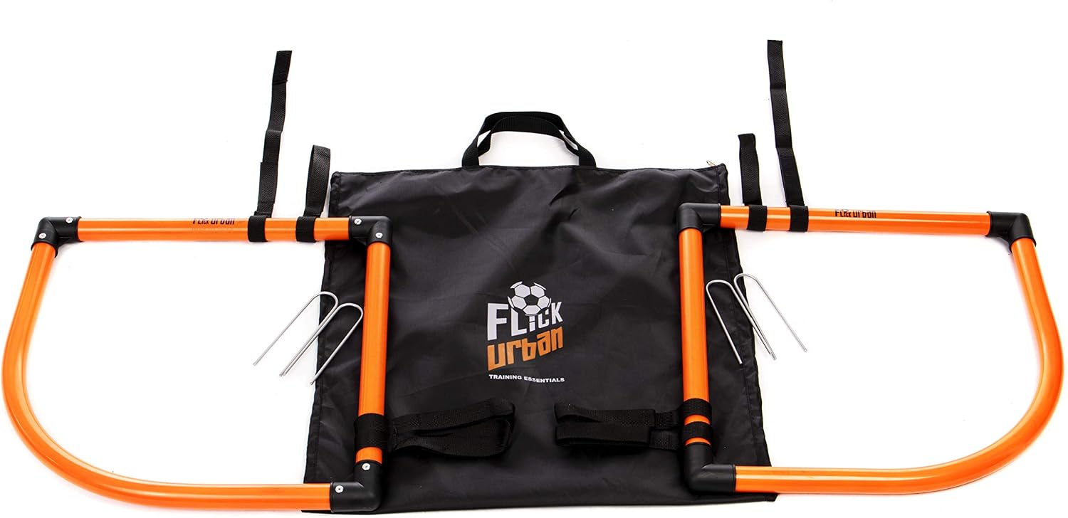 FLICK Urban Corner Shot Top Bins, Black & Orange - Image 3