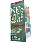 Laminated Book Tabs for Vine's Complete Expository Dictionary | Laminated, Color-Coded, Removable, (Book not Included). Includes Blank Tabs and Alignment Card for easy installation