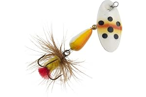 Panther Martin Nature Series Dressed Teardrop Spinners Fishing Lure Catches Trout,Walleye, Crappie, Pickerel, White Bass, Grayling and More.