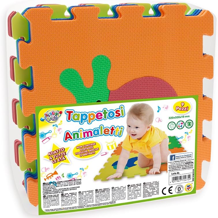 TAPPETOSI ANIMALETTI 32X32 CM