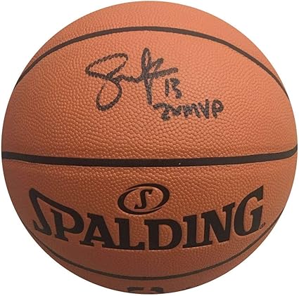 steve nash autographed basketball