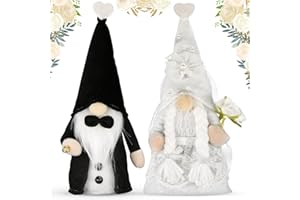Teeker Engagement Gifts for Couples - Bride and Groom Gnomes Gifts for Newly Engaged Couples - Happy Engagement Gifts for Bride, Bride to Be Gifts for Women, Couple - Wedding Gifts