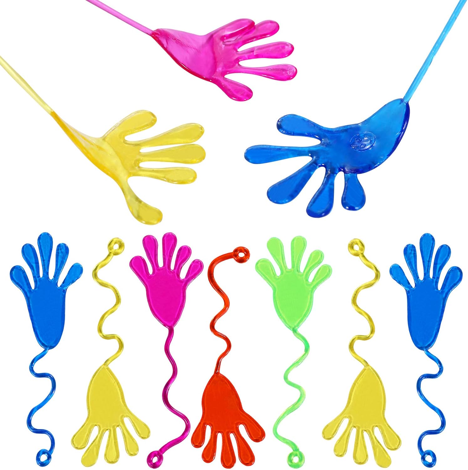 MGparty 48Pcs Party Favors Toys Assortment Fidget Toys Set Sensory Toys Relieves Stress Squeeze Dinosaur for Kids Birthday Party Favors Carnival Prizes Box Goodie Bag Fillers Classroom Rewards Pinata Filler Toys Treasure Box: Toys & Games